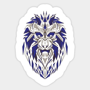 I am The King - Lion Sticker